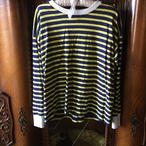 JCrew striped Ringer tee long sleeves